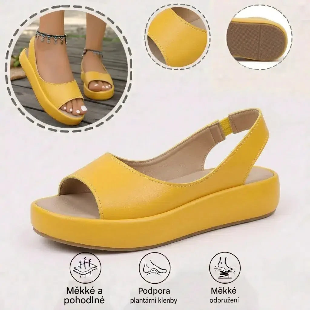 Courvea – pohodlné dámske sandále | ergonomická podpora